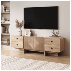 Boho Modern TV Stand