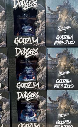 Dodgers X Godzilla Bobblehead