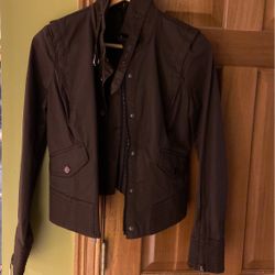 Brown light weight jacket