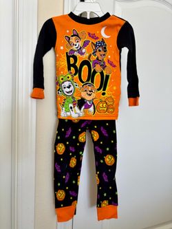 Paw Patrol Halloween Toddler Pajama Set Size 3T