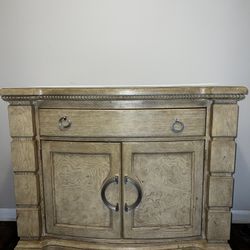 Beige Entryway Table/Console