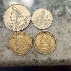 Monedas De Guatemala 