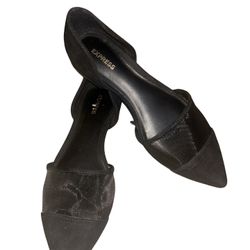 Express Women Black Flats