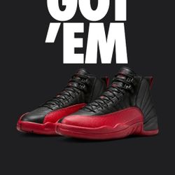 Jordan 12 Flu Game 2025 Ds 100% Authentic 