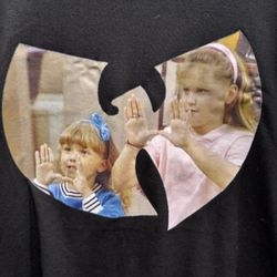 Port & Company Wu-Tang x Full House crossover mashup t-shirt in Size Large