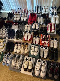 Mega shoe sale. 100 pairs plus Air Jordans