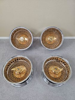 13x7 Stamped 100 Spoke Dayton Wire Wheels