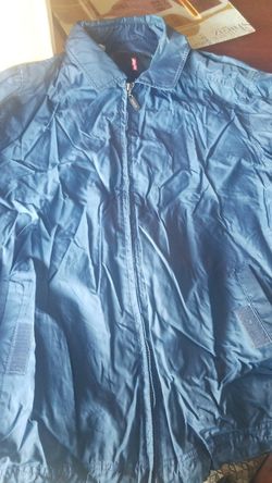 Blue Levis windbreaker