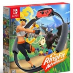 NEW Nintendo Switch Ring Fit Adventure Video Game Gear Sports Exercise Fitness Retail $80 + Tax
