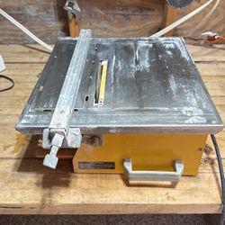 Tile Saw Works Perfectly Fine