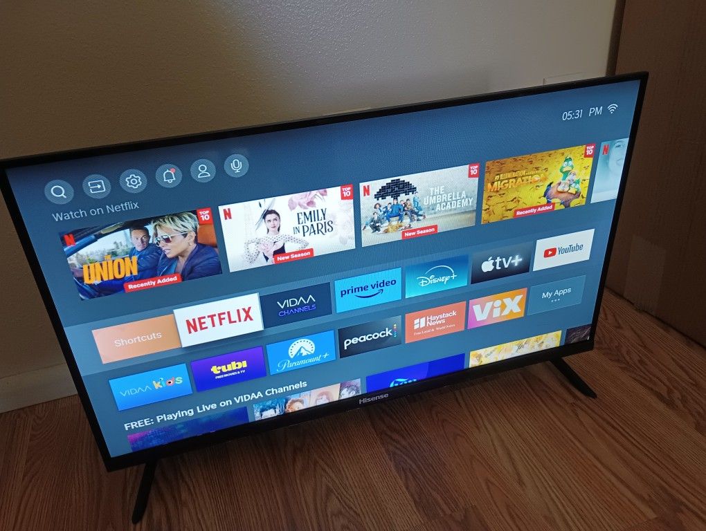 32" Hisense A4 Series 4K UHD Vidaa TV (32A45GV)