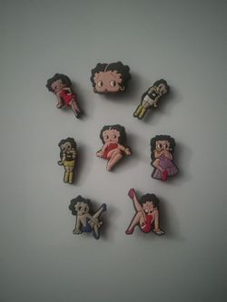 Betty Boop Croc Charms 