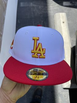 hat club burger pack LA Dodgers size 7 1/4 