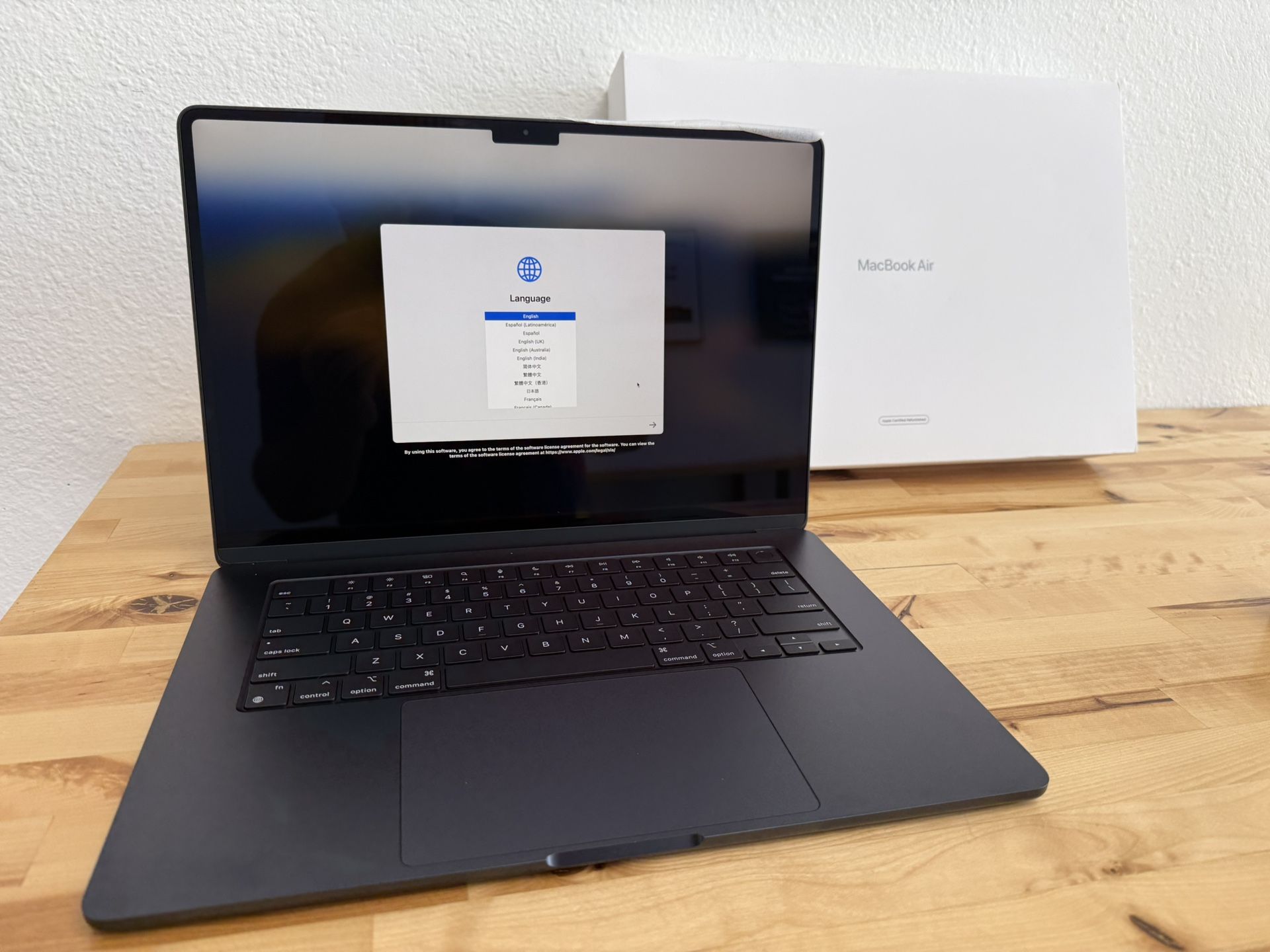 Brand New Open Box 15-inch M2 MacBook Air (2023) 512GB SSD | 8GB RAM Midnight
