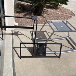 2 TV stands and a mount