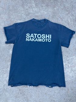 Satoshi Nakamoto T shirt