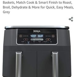 Ninja Dual Basket 8 Quart Air Fryer