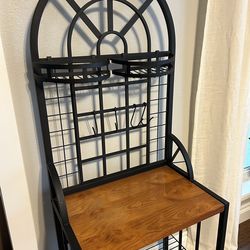 Decorative Storage Rack / Coffee Bar / Bakers Rack