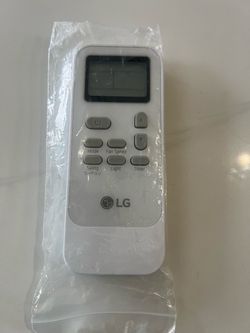 LG DG11J1-65 A/C Air Conditioner Remote Control White GENUINE OEM (New)