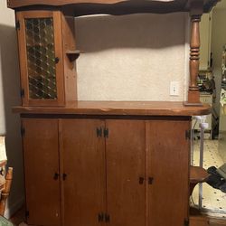 Vintage Wood Room Divider 1960’s