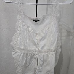 Wild Faeble Crop Top Size Small