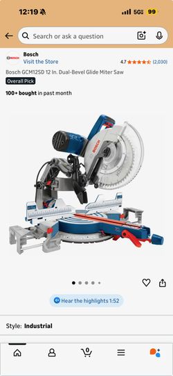 bosch miter saw 12 inch