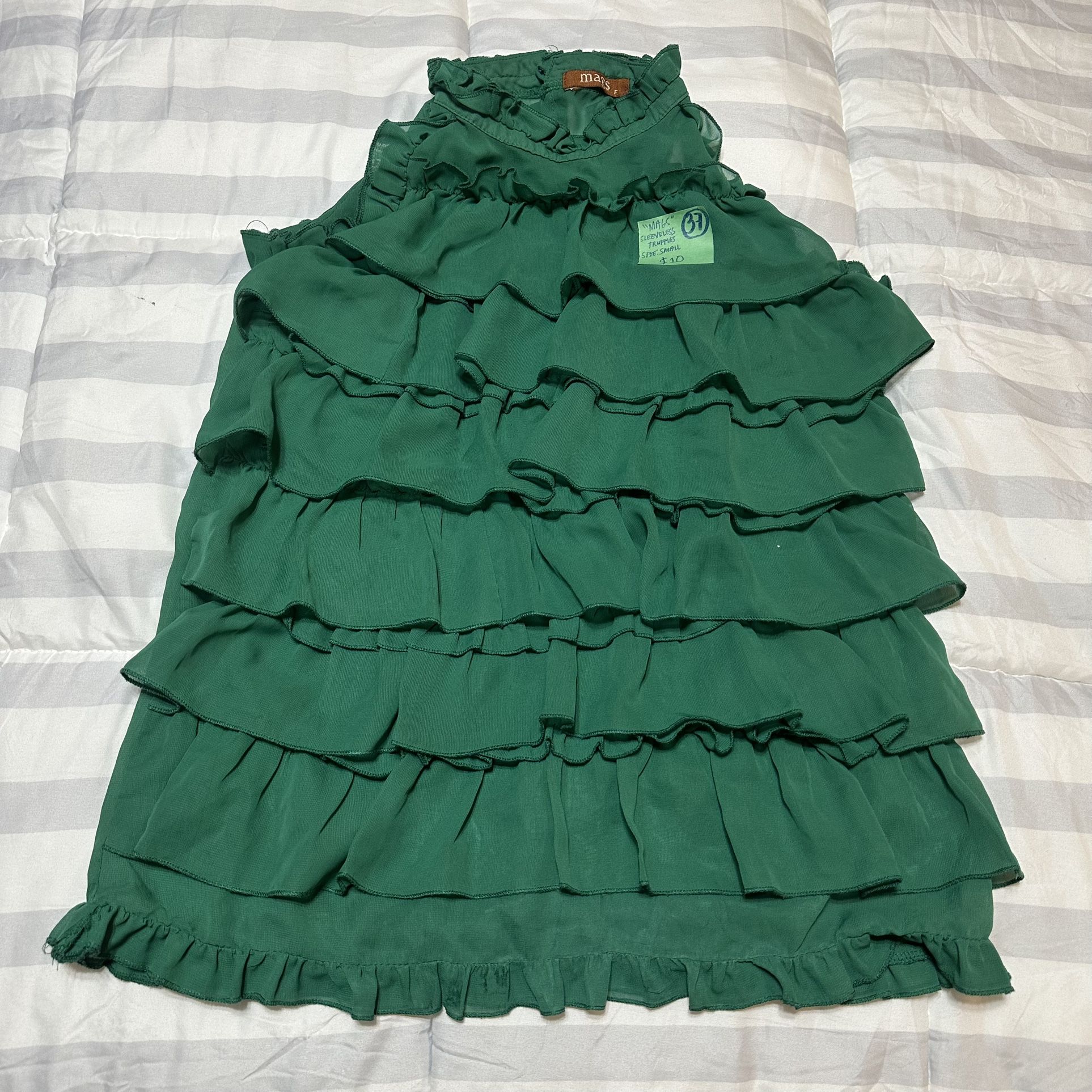 Pre Owned Mags Ruffled Shirt for Women