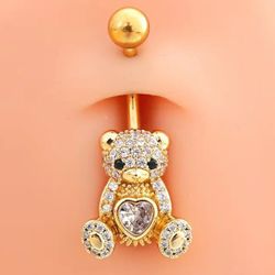 Teddy Bear Belly Piercing 