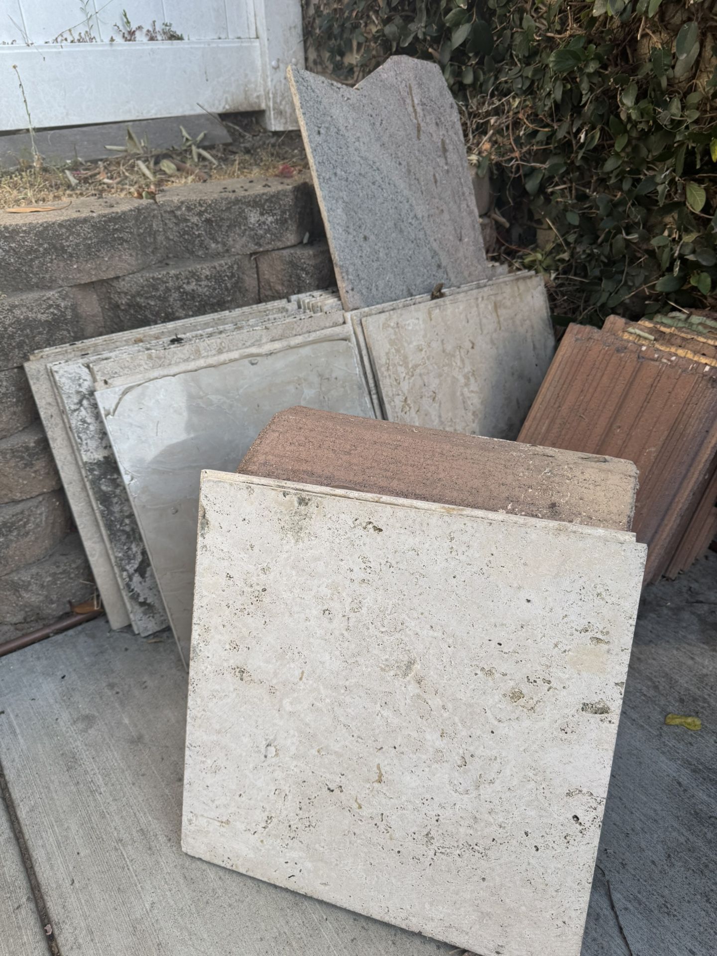 FREE- Left Over Tile And Roof Supply