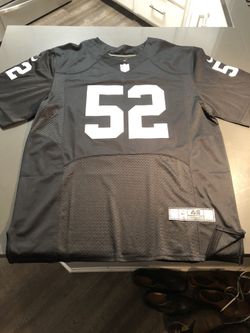 Oakland Raiders Khalil, Mack size extra large