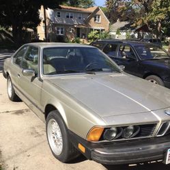 1984 BMW 6 Series E24