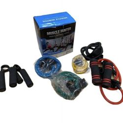 Resistance Training Set w/Carry Bag Muscle Hunter