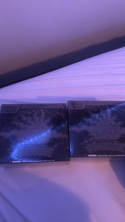 2 Boxes Pokémon Mega Evolution: Pitch Black Elite Trainer Box (Factory Sealed)
