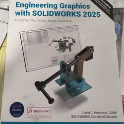 2025 Solidworks Engineering Graphics Book Workbook OEM