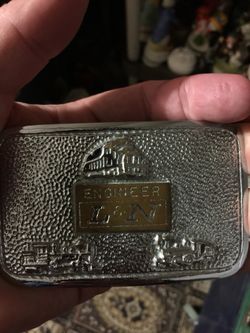 L & N Railroad vintage belt buckle