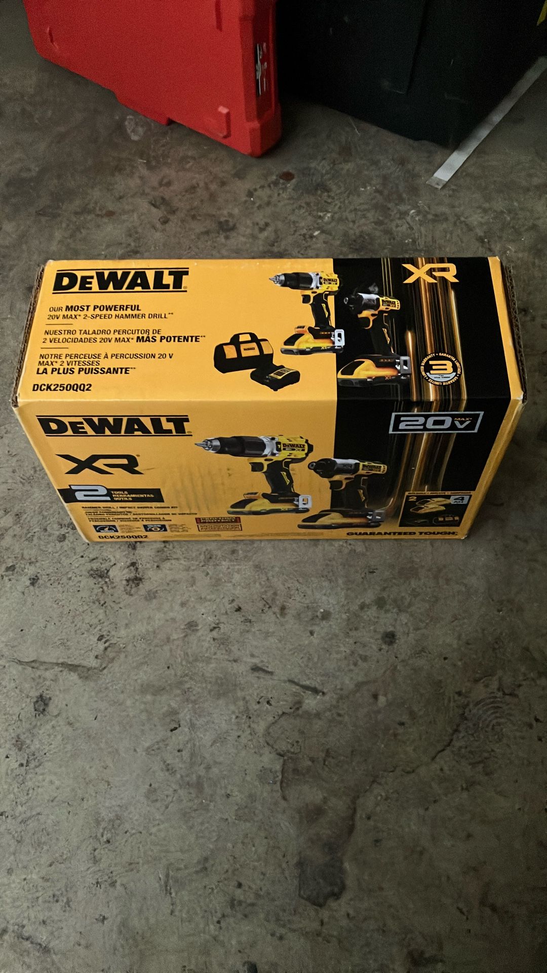 Dewalt XR 20v Combo Kit Brand New