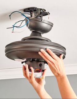 Ceiling Fan, Light, Switch & Security Camera Installation – Clean & Professional