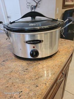 Hamilton Beach Stay & go Slow Cooker