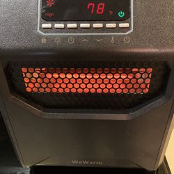 New Infrared Portable Heater / Large Room Size ( No Remote ) 