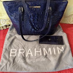 Brahmin Handbag Leather Excellent Condition Used Little 
