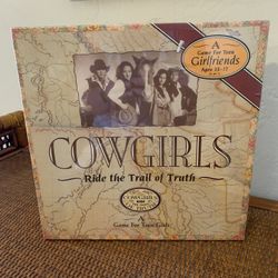 Cowgirls Ride the Trail of Truth Board Game -NEW