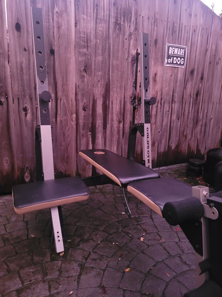 Olympic bench press n weights