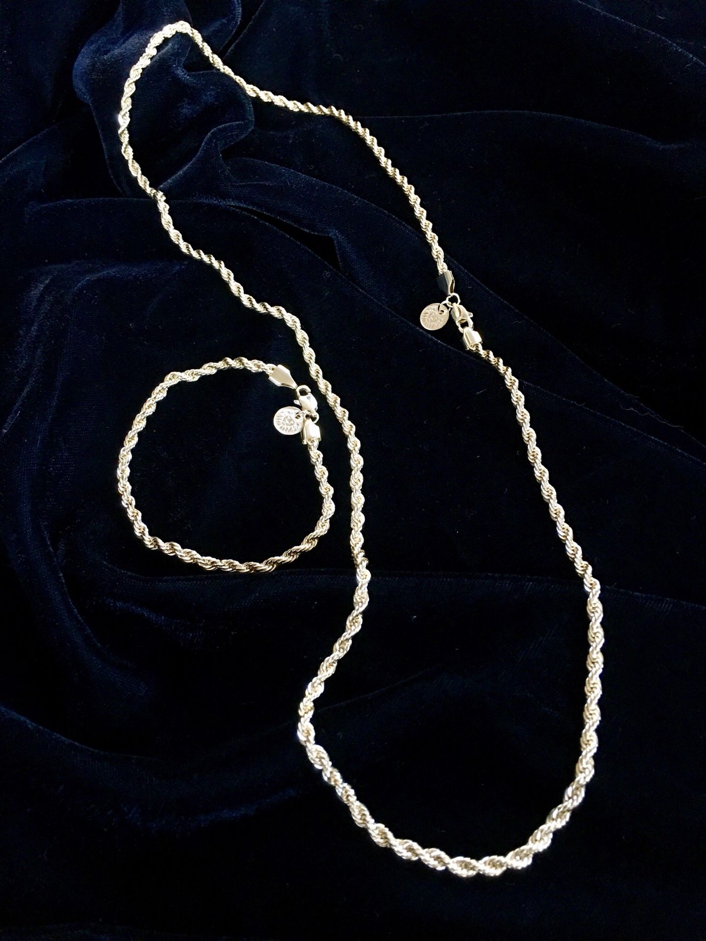 EXCLUSIVE 18K GOLD ROPE CHAIN MADE IN ITALY
