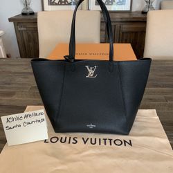 Louis Vuitton Tote lockme cabas noir