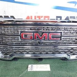 w/damages 2019 - 2020 - 2021 - 2022 GMC GMC SIERRA 1500 FRONT GRILLE OEM AX65004