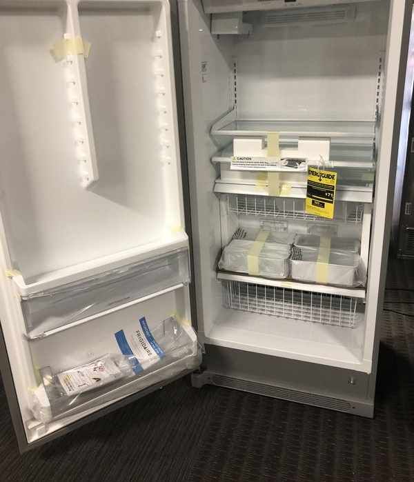 Brand New Frigidaire standing Freezer 4I