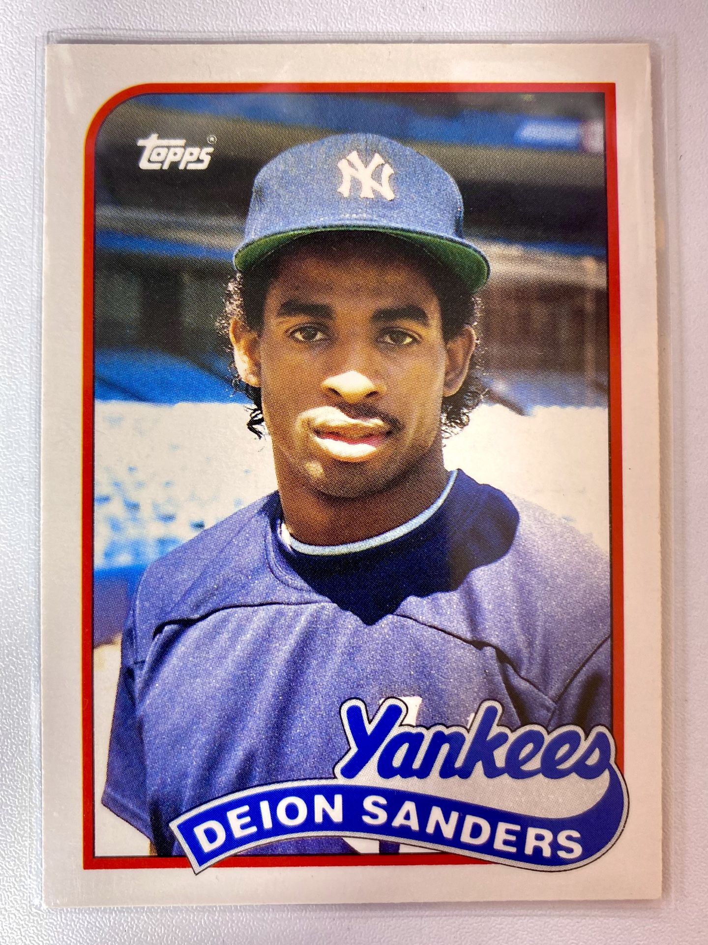 Deion Sanders Rookie 1989 Topps Traded RC