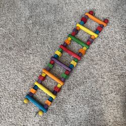 Large ladder for bird cage