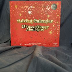 Sephora Advent Calendar 25 Days Beauty Must Haves