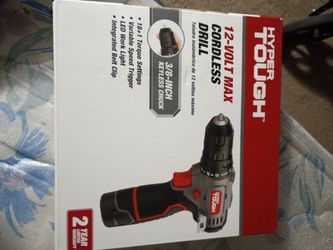 Hyper tough 12 v drill